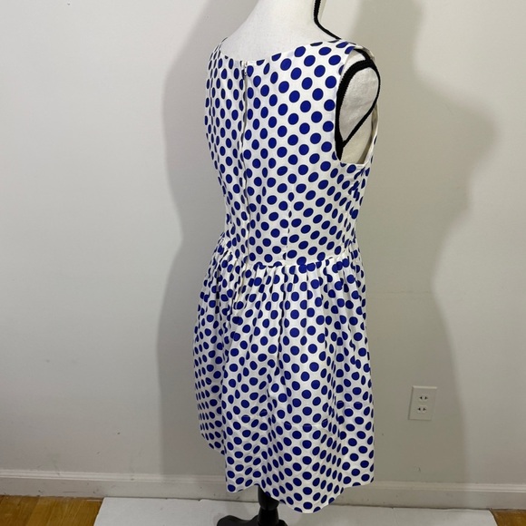 dELiA*s Blue and White Sleeveless A-Line Sundress - Picture 8 of 10